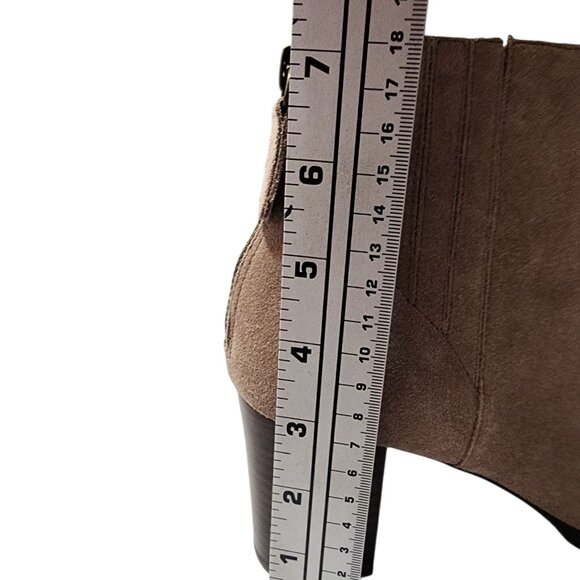 Bella Vita Women's‎ Lex Open Toe Booties almond Sue - Picture 6 of 11